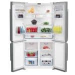 מקרר מקפיא תחתון 4 דלתות BEKO בקו GN-1406221XB