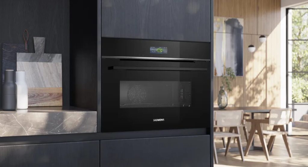 תנור אפיה בילד אין סימנס CM724G1B1  שחור