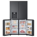 מקרר מקפיא תחתון 4 דלתות LG אל ג'י GR-730BDIS