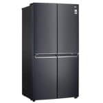 מקרר מקפיא תחתון 4 דלתות LG אל ג'י GRB718MB