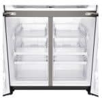 מקרר מקפיא תחתון 4 דלתות LG אל ג'י GRB718MB