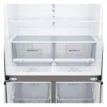 מקרר מקפיא תחתון 4 דלתות LG אל ג'י GRB718MB