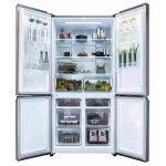 מקרר מקפיא תחתון 4 דלתות AMCOR אמקור HR4628SS