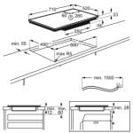 כיריים אינדוקציה AEG אאג IPE74541FB