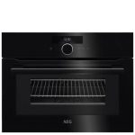 תנור אפיה בילד אין משולב מיקרוגל AEG אאג KMK965000B