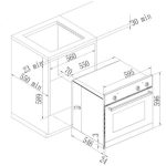 תנור אפיה בילד אין LY VENT לי ונט OV-T-180B