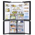 מקרר מקפיא תחתון 4 דלתות HITACHI היטאצ'י R-WB700VRS2GS