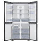 מקרר מקפיא תחתון 4 דלתות SAMSUNG סמסונג RF70A9115WH