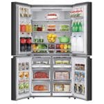 מקרר מקפיא תחתון 4 דלתות HISENSE הייסנס RQ72SK