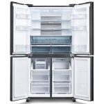 מקרר מקפיא תחתון 4 דלתות SHARP שרפ SJ-8570SL
