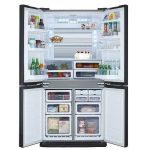 מקרר מקפיא תחתון 4 דלתות SHARP שרפ SJ-FERN87V-SL