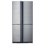 מקרר מקפיא תחתון 4 דלתות SHARP שרפ SJ-FERN87V-SL