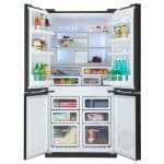 מקרר מקפיא תחתון 4 דלתות SHARP שרפ SJ8913BG