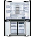 מקרר מקפיא תחתון 4 דלתות SHARP שרפ SJ8942BK