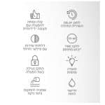 מייבש כביסה פתח חזית CRYSTAL קריסטל VD9B